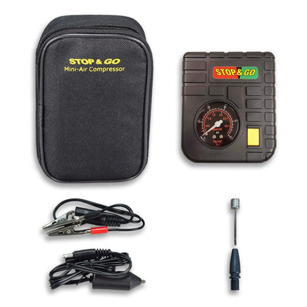 Stop & Go RCP Compact Mini-Air Compressor with 12V