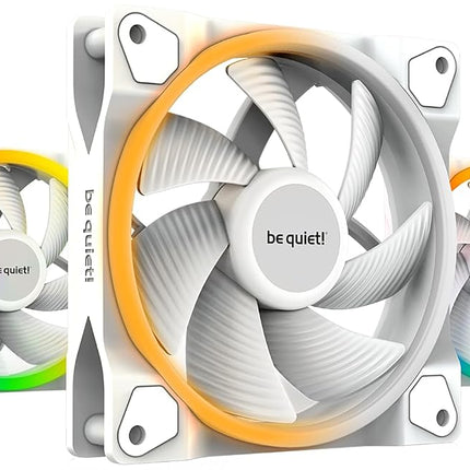 be quiet! Light Wings 120mm PWM White Fan, 3 Fans 