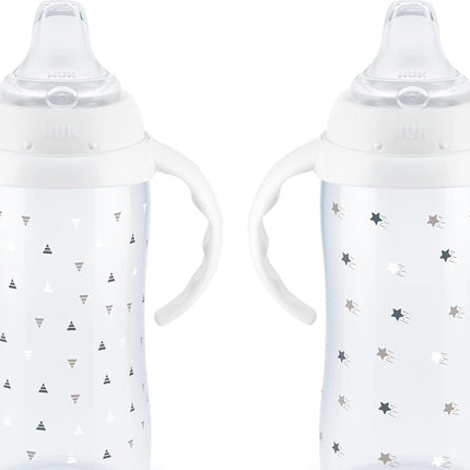 NUK Large Learner Cup, 10 oz, 9+ Months, Timeless Collection, Amazon Exclusive, 2 Count (Pack of 1)