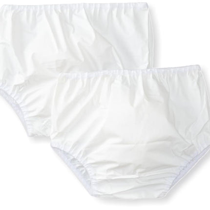 Gerber Baby-Girls White Waterproof Pants 2 Pack, W