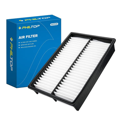 PHILTOP Engine Air Filter, EAF026 (CA9898) Replacement for GP898 NON-SkyActiv Mazda3 (2009-2013), Mazda5 (2009-2010, 2014-2015), Pack of 1