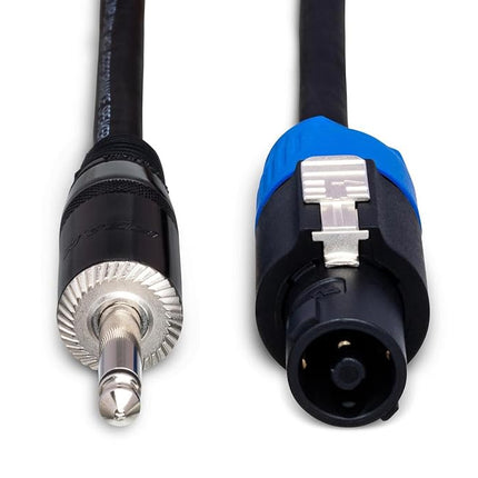 Hosa SKT-403Q Speaker Cable Speakon - 1/4-Inch TS 3 Feet