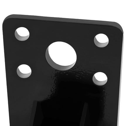 ALMULOO 2" Receiver Hitch Powder Coated Steel Compatible with Hmmwv Humvee Military