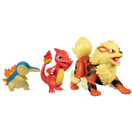 Pok�mon Pok�mon Battle Figure, Fire Theme with 3 P