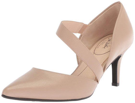 LifeStride Women's Suki Pump, Tender Taupe, 11 Wid