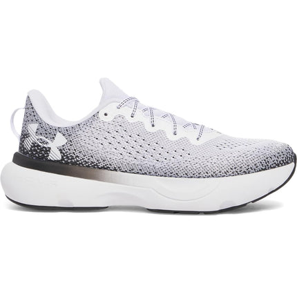 Under Armour Mens Infinite, (109) White/Black/White, 6 UK