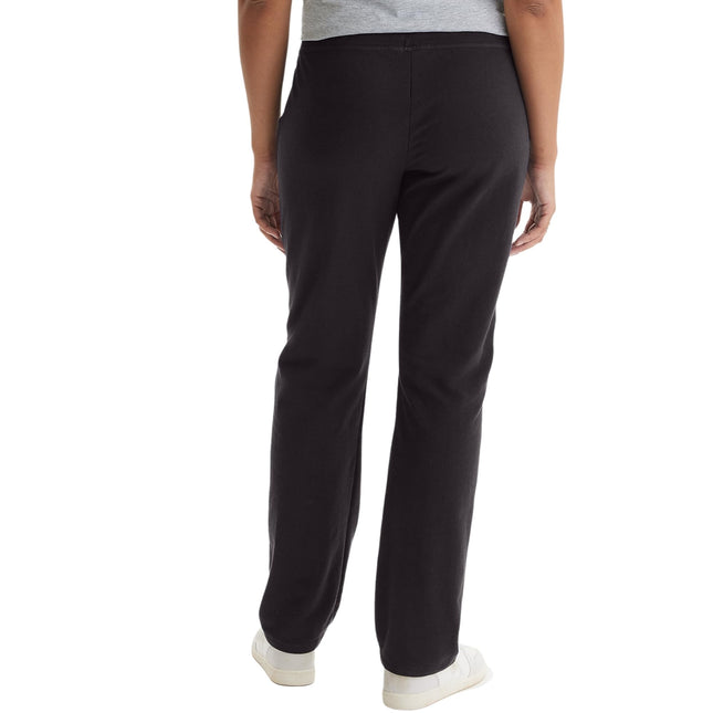 Hanes Women's French Terry Pant, Black, X-Large