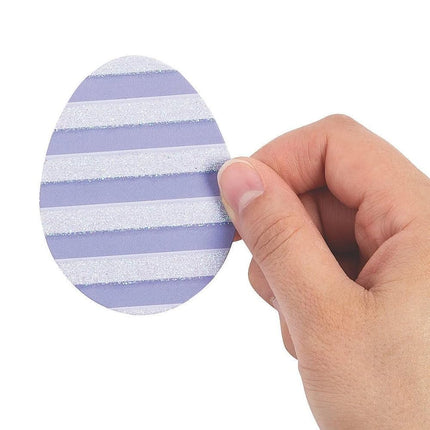 Easter Mini Egg Cutouts 50Ct - Party Decor - 50 Pieces