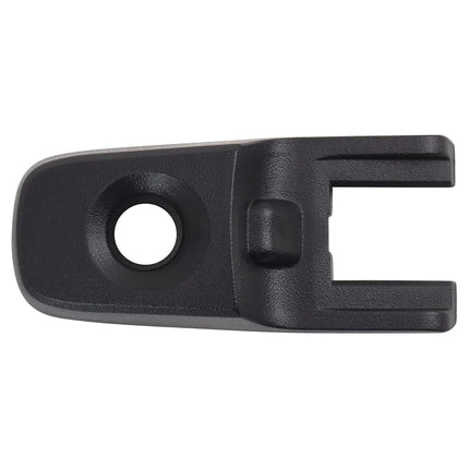 TRQ Front Left Exterior Door Handle Black Drivers Side