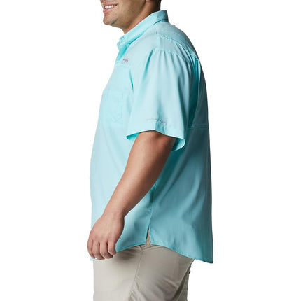 Columbia Sportswear Tamiami II Short Sleeve Shirt, Medium, Gulf Stream