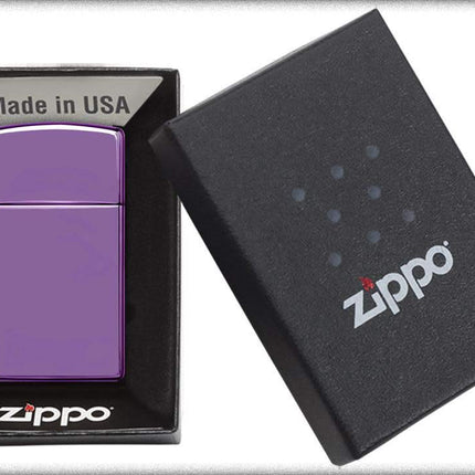 Zippo Pocket Lighter 24747ZL Zippo Logo Abyss Pocket Lighter
