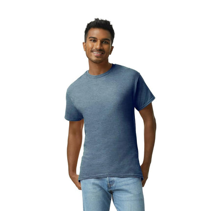 Gildan Men's Ultra Cotton T-Shirt, Style G2000, Multipack, Heather Indigo (3-Pack), XL (Pack of 3)
