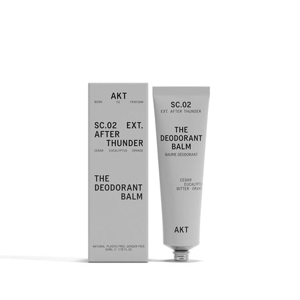 AKT Deodorant Balm 50 mL, Natural Deodorant for Me