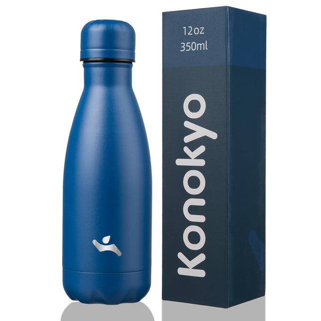 Konokyo Insulated Water Bottles,12oz Double Wall S
