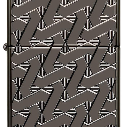 Zippo Black Ice Mesh Armor Lighter