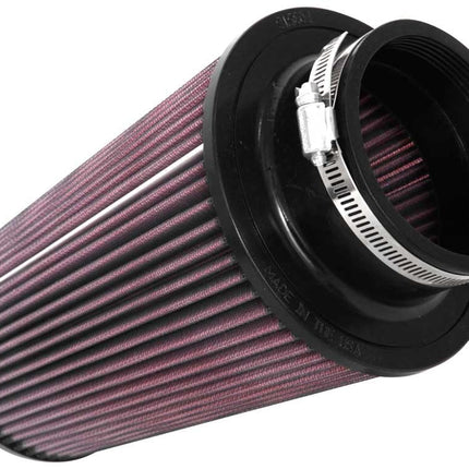 K&N Universal Clamp-On Air Filter: High Performance, Premium, Washable, Replacement Filter: Flange Diameter: 3.5 In, Filter Height: 9.0 In, Flange Length: 1.75 In, Shape: Round Tapered, RU-3690