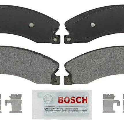 BOSCH BSD1411 Severe Duty Disc Brake Pad Set - Compatible With Select Chevrolet Express 3500/4500, Silverado 2500/3500 HD; GMC Savana 3500/4500, Sierra 2500/3500 HD; FRONT|REAR (Depending on Model)