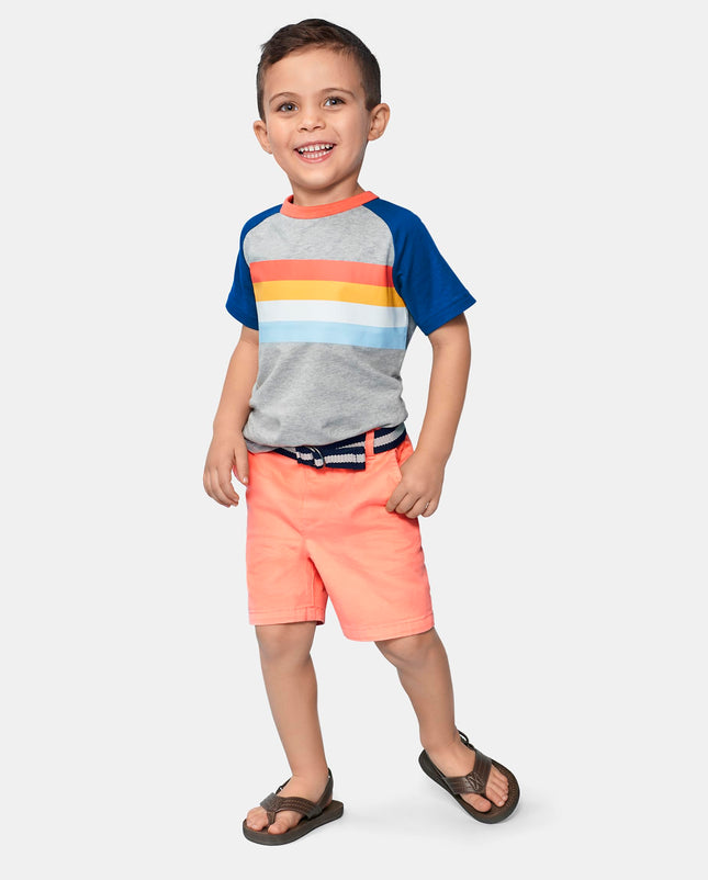 The Children's Place boys And Toddler Boys Flip Flops With Backstrap, Tan, 10-11 Toddler