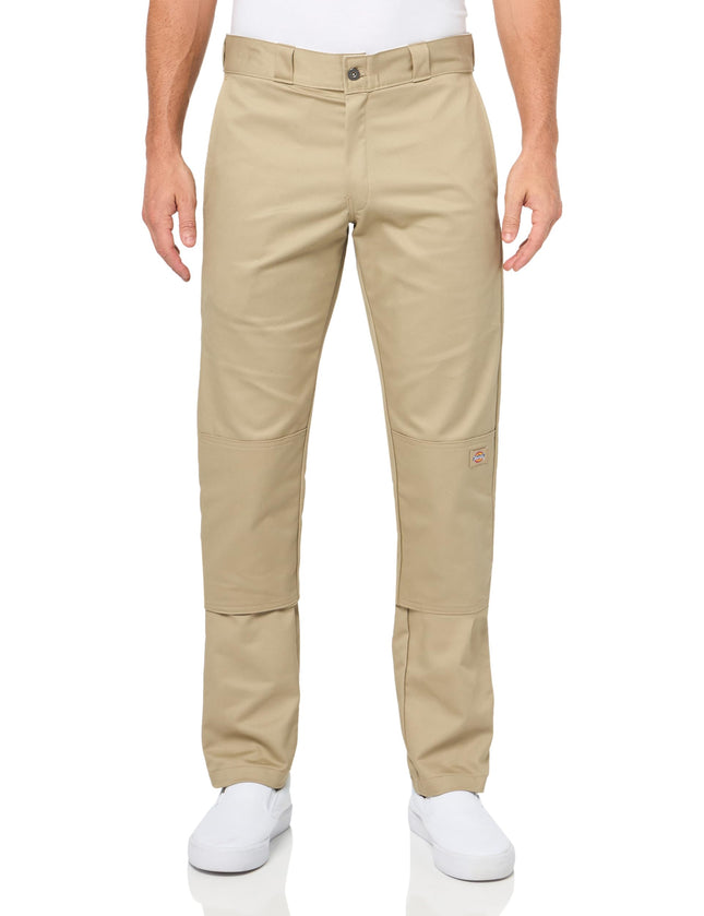 Dickies Mens Skinny Fit Double Knee Work Pants, De