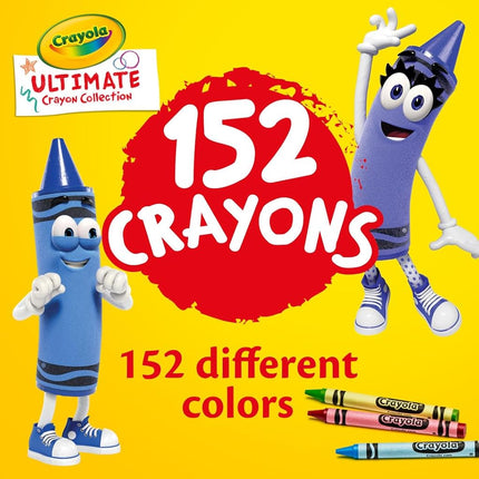 CRAYOLA 52-0030-0-000 Ultimate Collection Crayons (152-Piece)
