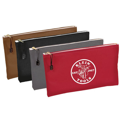 Klein Tools 5141 Zipper Tool Bag, Canvas Zipper Ba