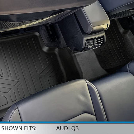 Juego de alfombrillas y revestimiento de carga SMARTLINER negros a medida para Audi Q3 2019-2020