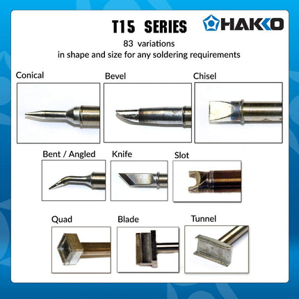 HAKKO T15-BC2 Bevel Soldering Tip,2.0mm