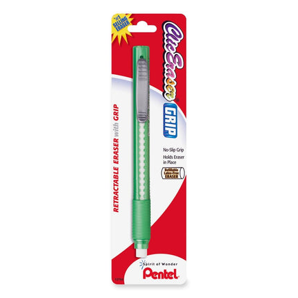 Pentel Clic Eraser Grip Retractable Eraser with Gr
