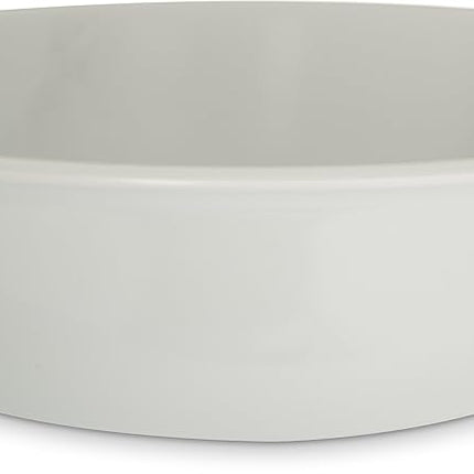 Carlisle FoodService Products Epicure Plastic Salad Bowl, Soup Bowl for Restaurants, Hospitals, 32 Ounces, White, (Pack of 24)