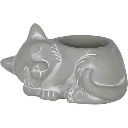 GARDENGOODZ 260010P-396 Sleeping Cat Planter, Smal