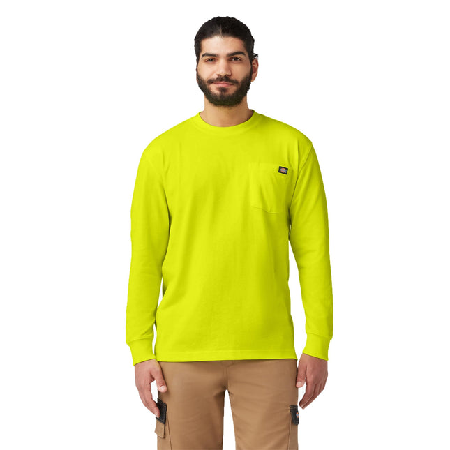 Dickies Men's Long Sleeve Heavyweight Crew Neck, B