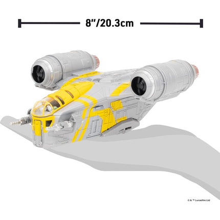Star Wars™ Micro Galaxy Squadron Razor Crest - 18 cm Vehicle with 2,5 cm Micro Figure Accessory
