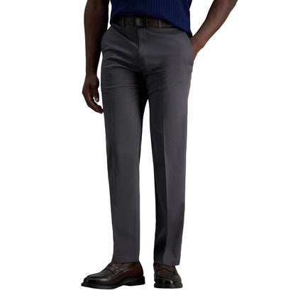 Haggar Premium No Iron Khaki Stretch Straight Fit 