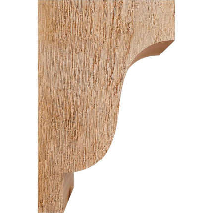 Ekena Millwork COR04X08X12NEW00RWR 4"W x 8"D x 12"H Newport Rough Sawn Corbel, Western Red Cedar