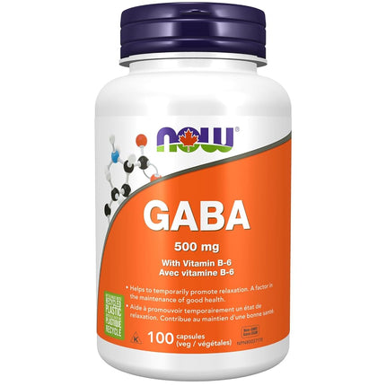 NOW Supplements, GABA (Gamma-Aminobutyric Acid) 50