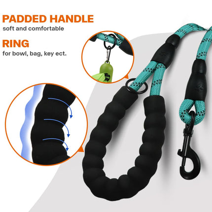 Taglory Dog Lead Reflective Rope for Medium Large Dogs