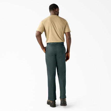 Dickies Men's Original 874 Work Pant Utility, Hunter Green V1, 34W x 32L