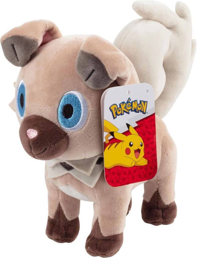 Pokémon 8" Rockruff Plush - Officially Licensed - 