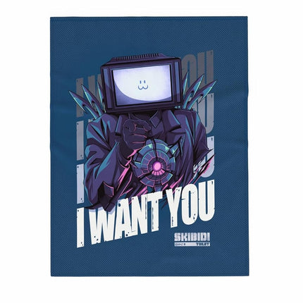 Franco Skibidi Toilet Gaming Bedding Super Soft Co