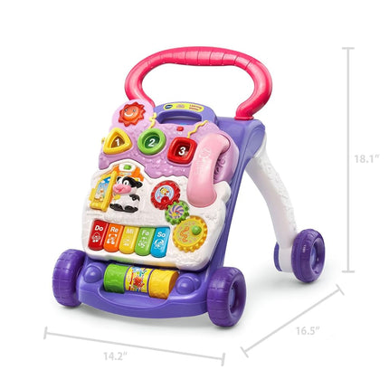 VTech Sit-to-Stand Learning Walker (Frustration Free Packaging), Lavender
