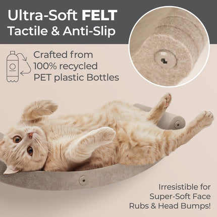 Cat Wall Shelves Set - Indoor & Outdoor by Pryde Pets