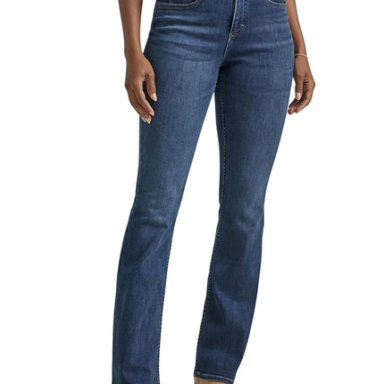 Lee Women's Ultra Lux Comfort with Flex Motion Bootcut Jean, Star Rise, 12 Short