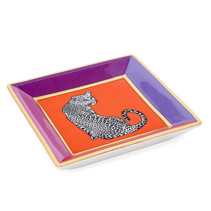 Jonathan Adler Safari Square Tray, Multicolor, One Size