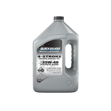 Quicksilver 25W-40 Synthetic Marine Engine Oil 3.7