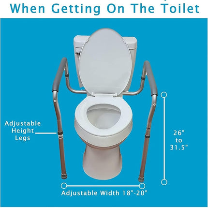Carex Health Brands Toilet Safety Frame
