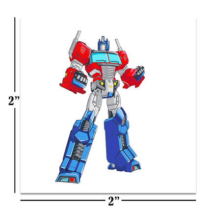 Transformers Tattoos Party Favors Bundle ~ 70+ Pre-Cut Individual 2" x 2" Transformers Temporary Tattoos for Kids Boys Girls (Transformers Party Supplies MADE IN USA)
