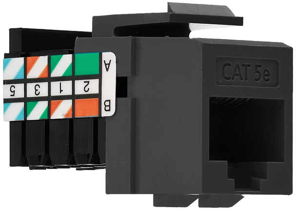 Leviton QuickPort Cat 5e 8-Wire T568A/B Wiring Con