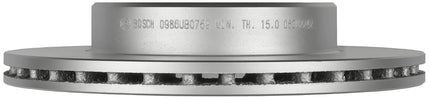 Bosch 26010765 QuietCast Premium Disc Brake Rotor For Honda: 1984-1987 Civic, 1989-1991 CRX, 2000-2006 Insight, 1986-1987 Wagovan; Front
