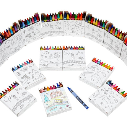Crayola 240 Crayones, Set de Crayones a Granel, Artículos Escolares Bonitos, Regalo para Niños, 2 de Cada Color [Exclusivo de Amazon]