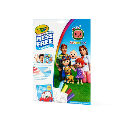 Crayola Color Wonder, Cocomelon Coloring Pages & Mess Free Markers